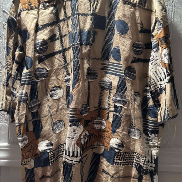 Expressions Multicolor Abstract Shirt - Picture 3 of 10